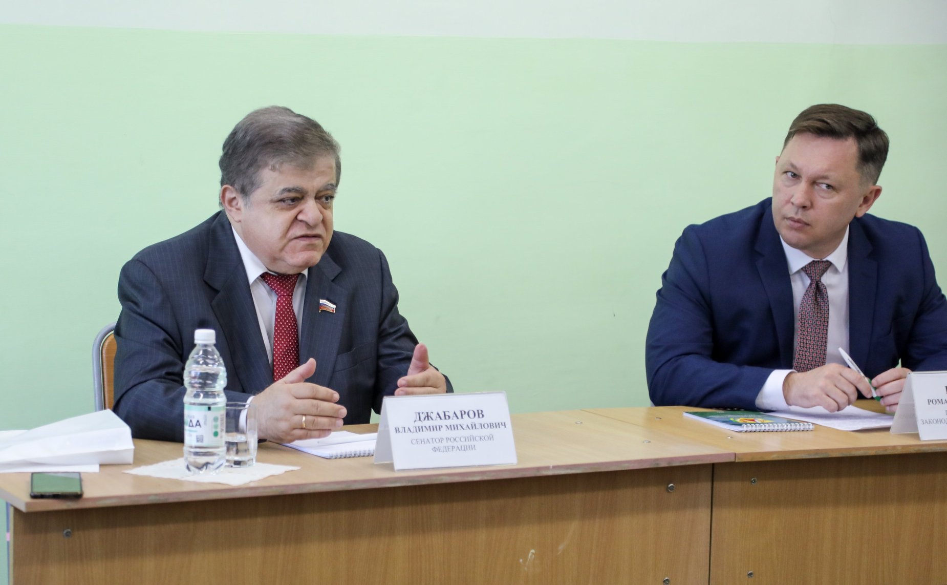 Рабочая поездка Владимира Джабарова в регион