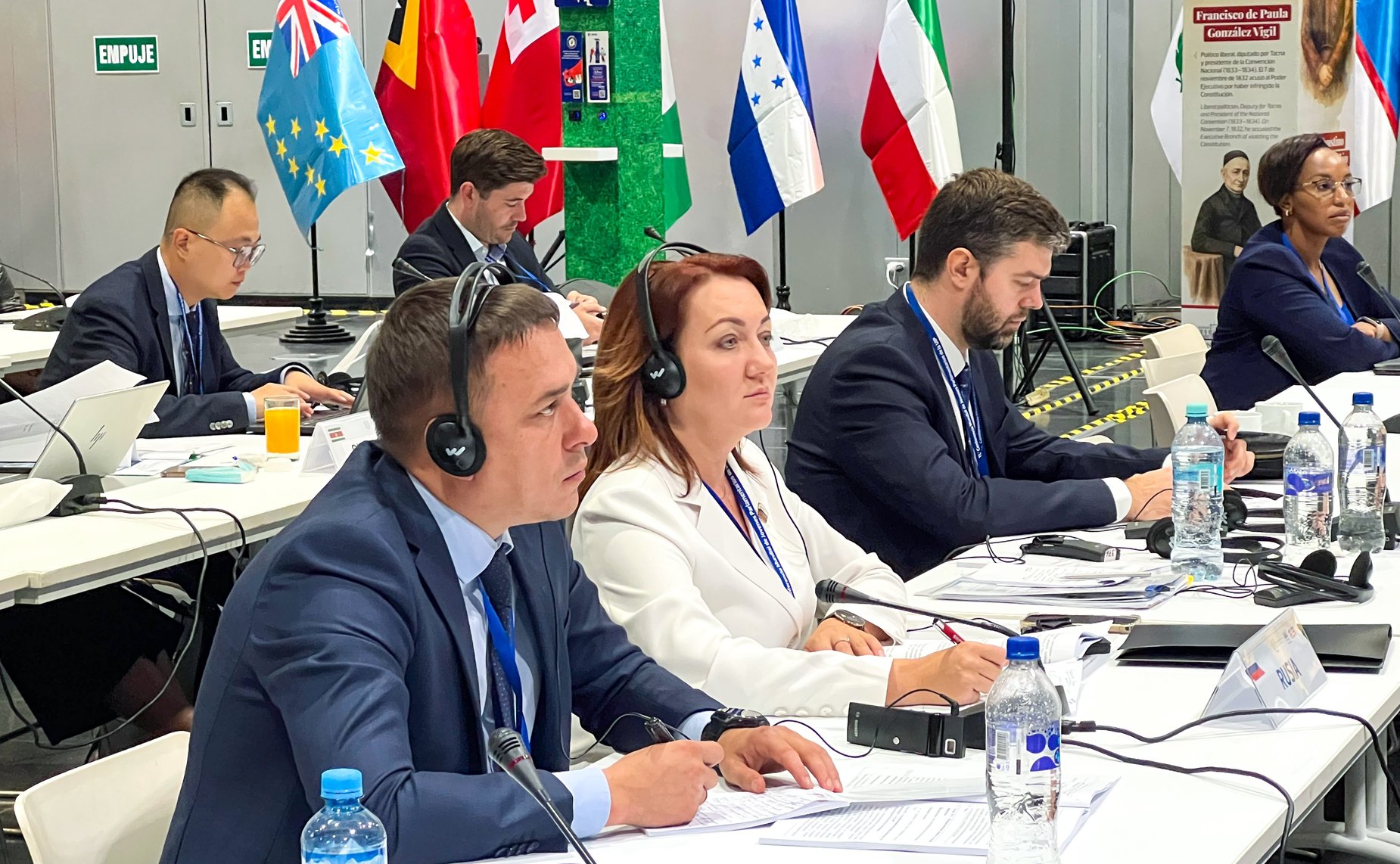 Айрат Гибатдинов и Наталья Кувшинова приняли участие в заседаниях парламентских комиссий в рамках 11-й Всемирной конференции молодых парламентариев МПС