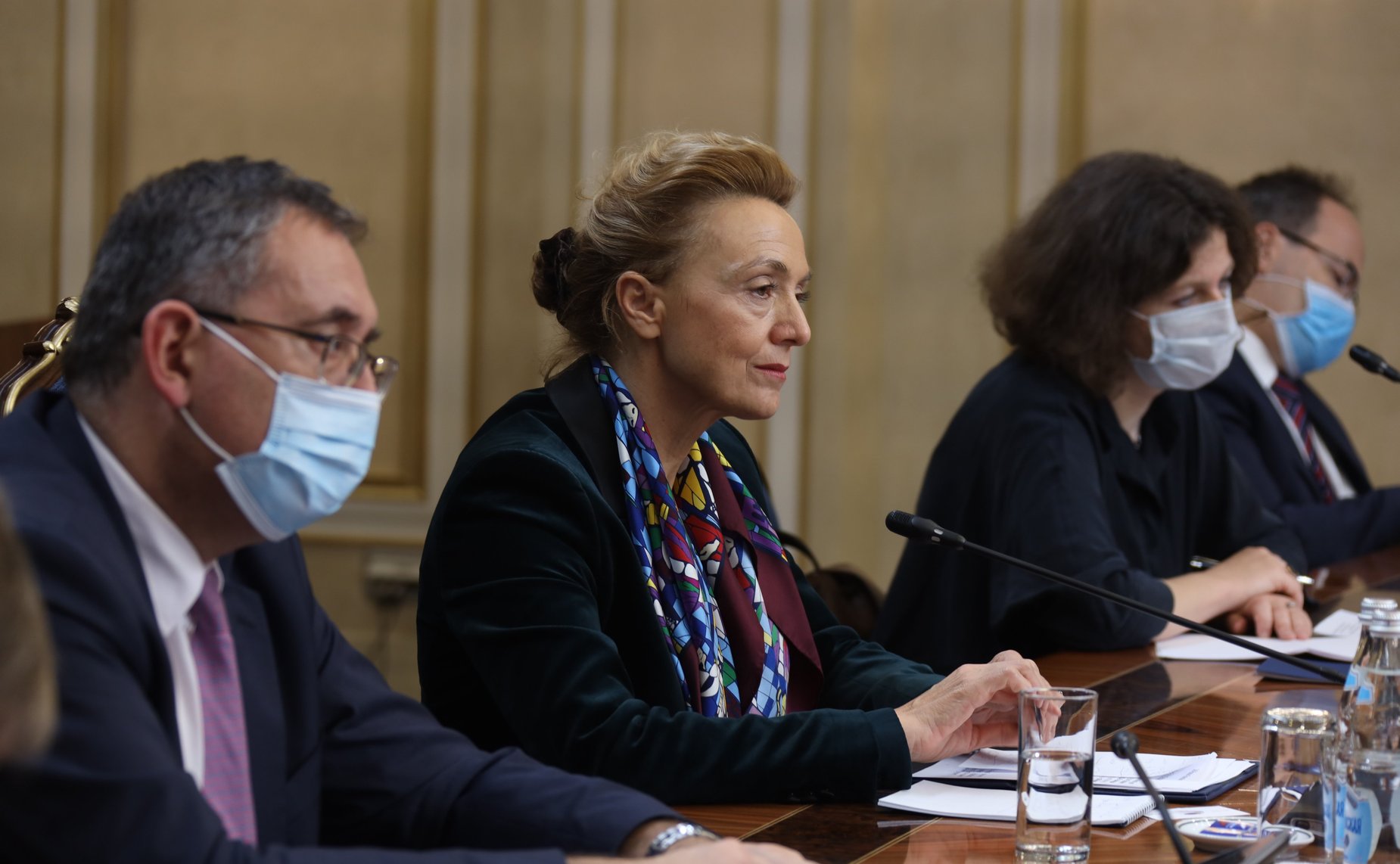 Встреча Валентины Матвиенко с Генеральным секретарем Совета Европы Марией Пейчинович-Бурич