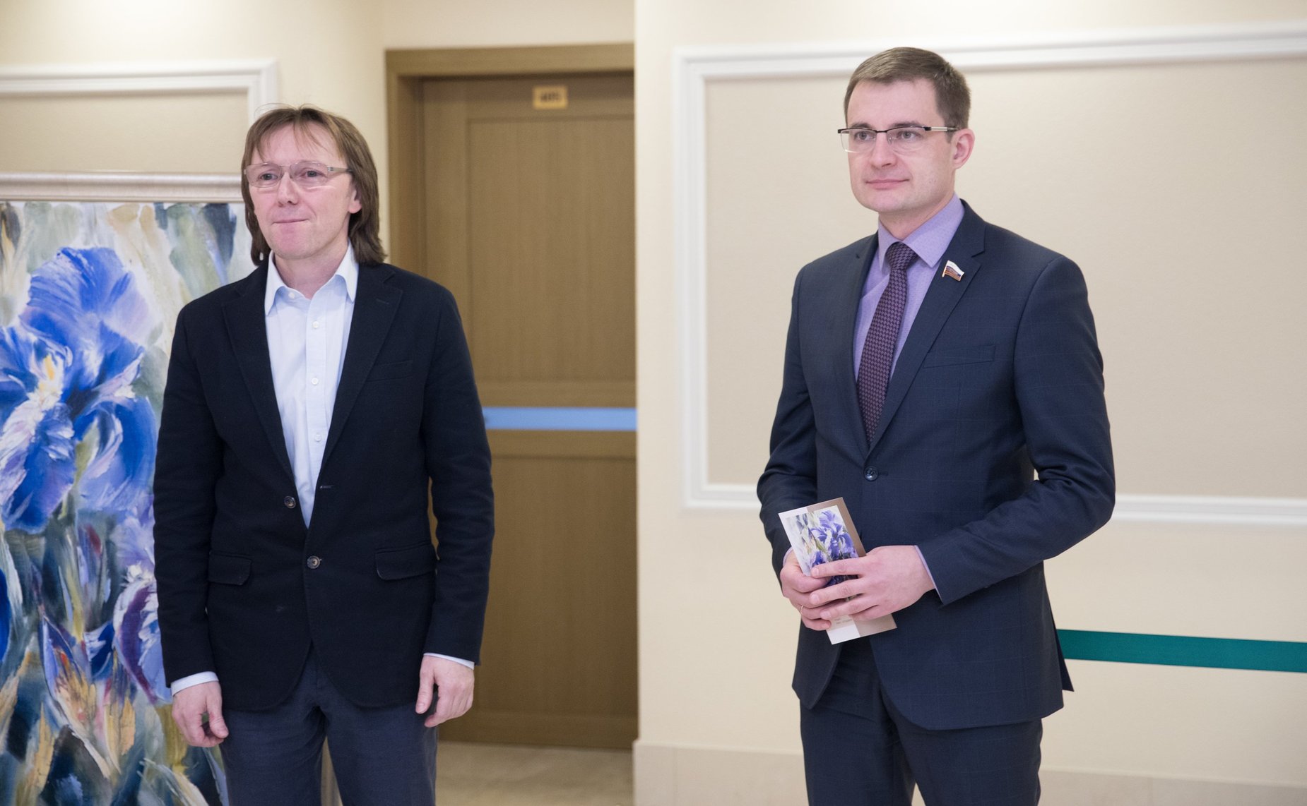 Выставка картин художника Н. Добрина в Совете Федерации