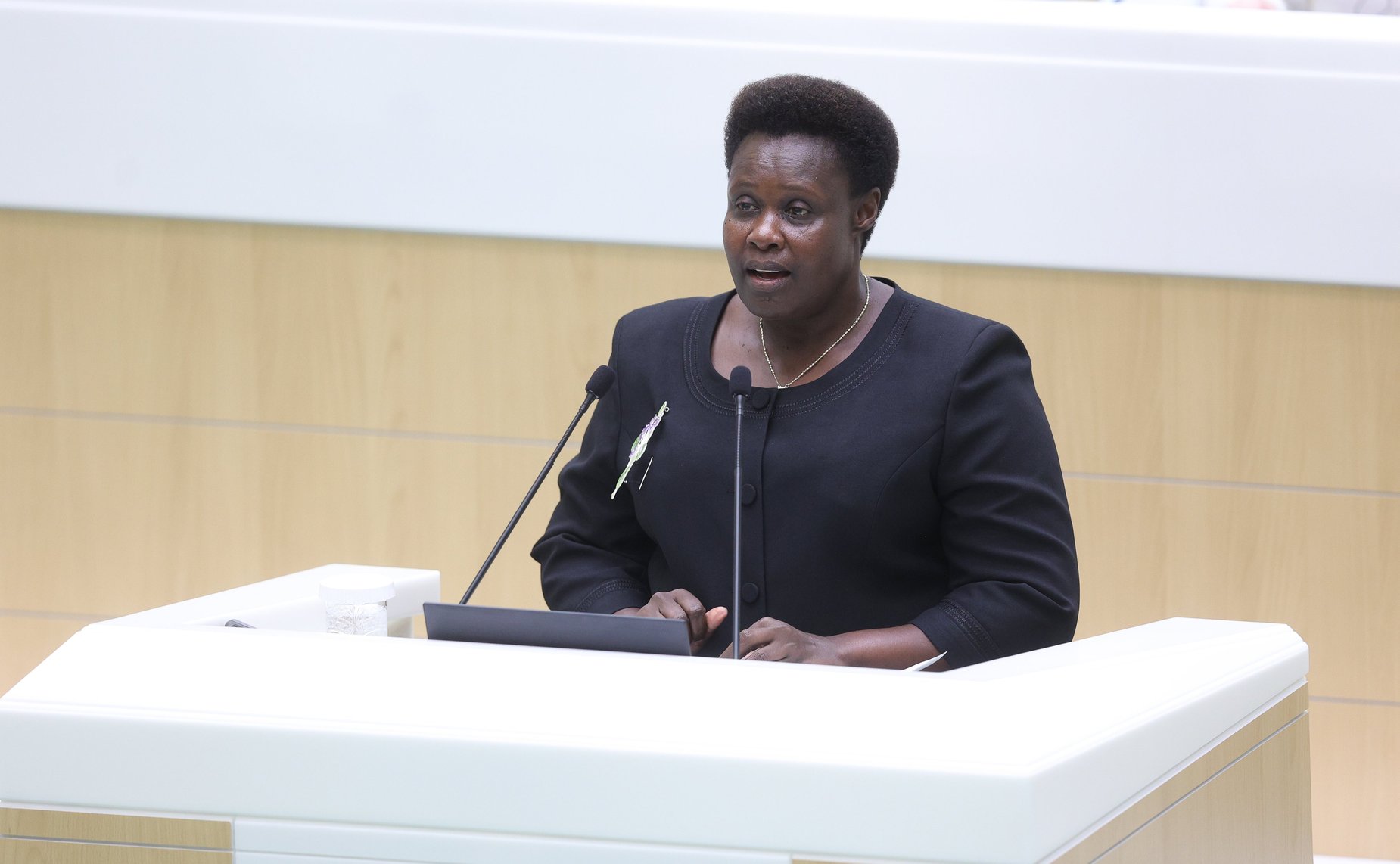 Вице-президент Республики Уганда Джессика Алупо