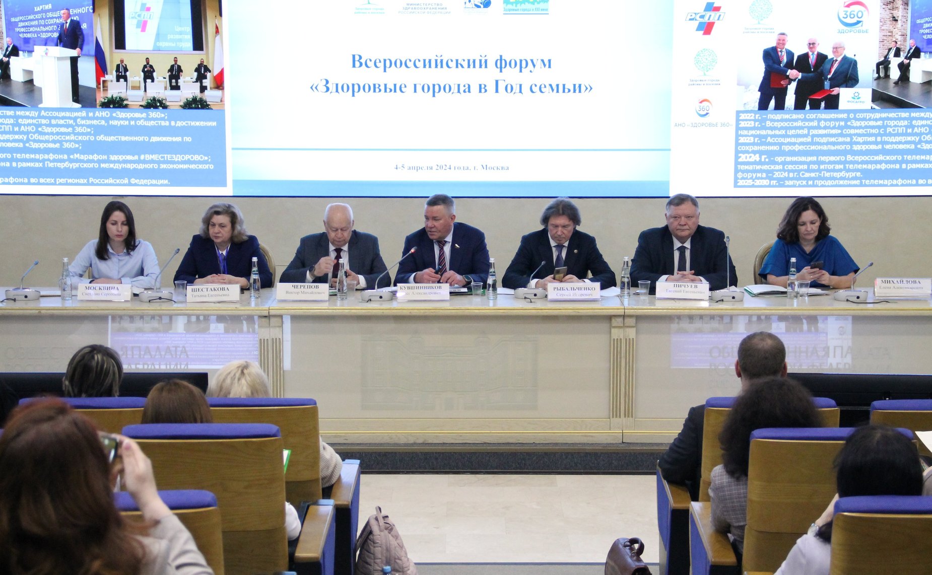 Олег Кувшинников принял участие в пленарной сессии Всероссийского форума «Здоровые города в Год семьи»