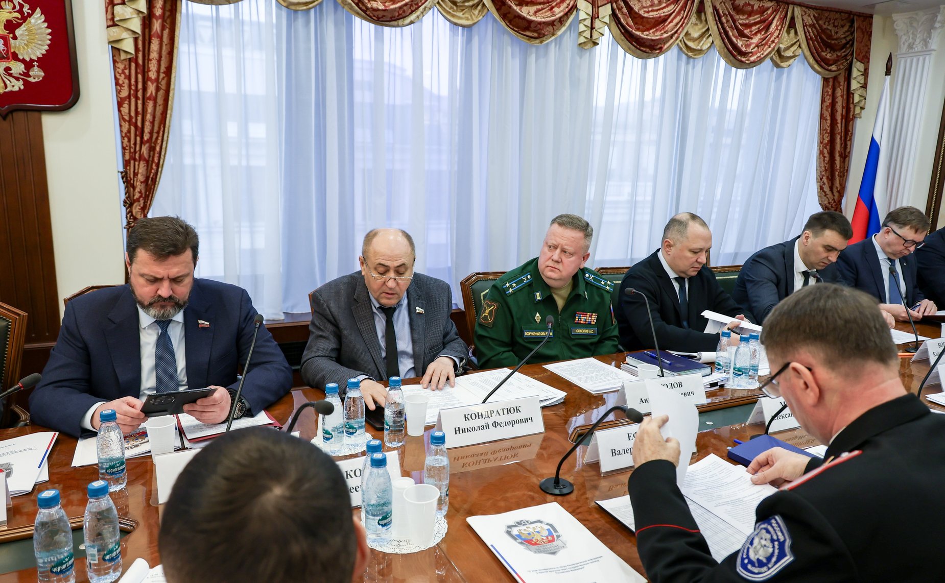Круглый стол Комитета Совета Федерации по обороне и безопасности «Законодательное обеспечение несения российским казачеством государственной службы в условиях проведения специальной военной операции»