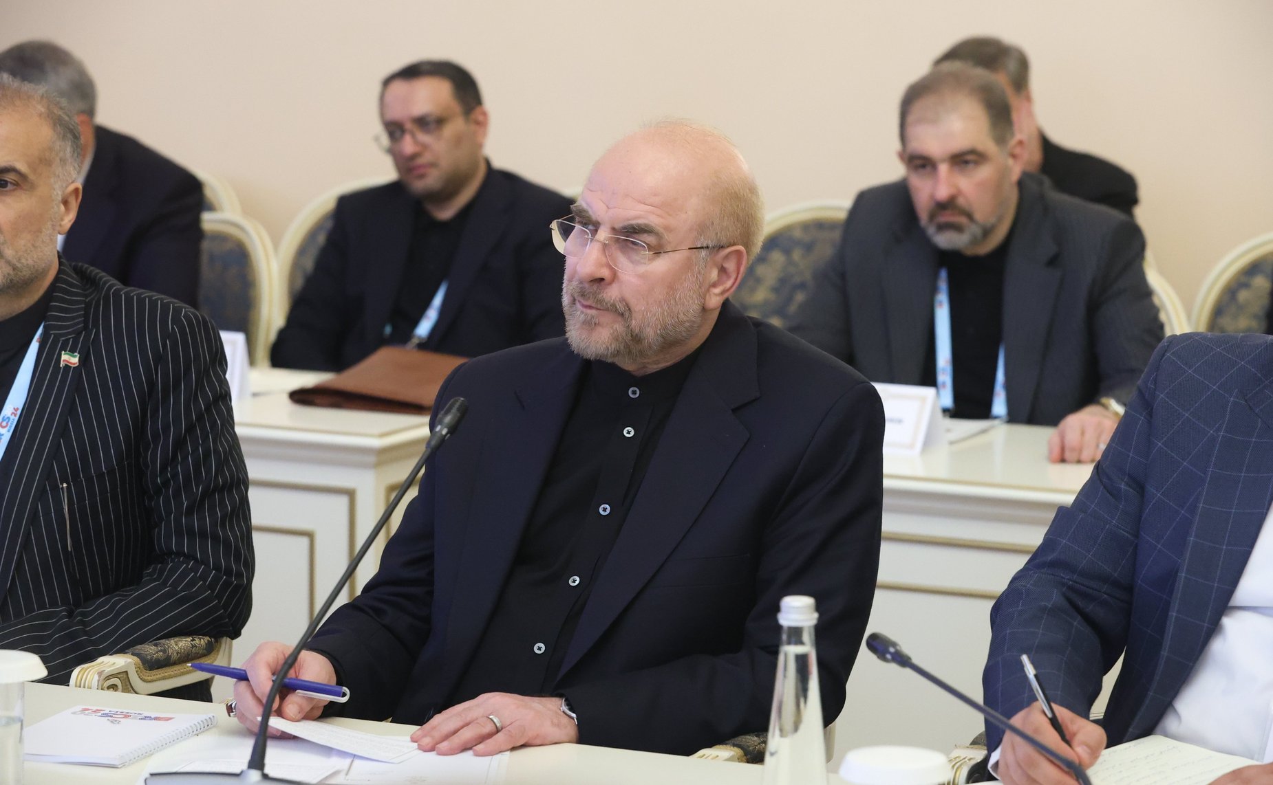 Валентина Матвиенко провела встречу с Председателем Собрания Исламского Совета Исламской Республики Иран Мохаммадом Багером Галибафом