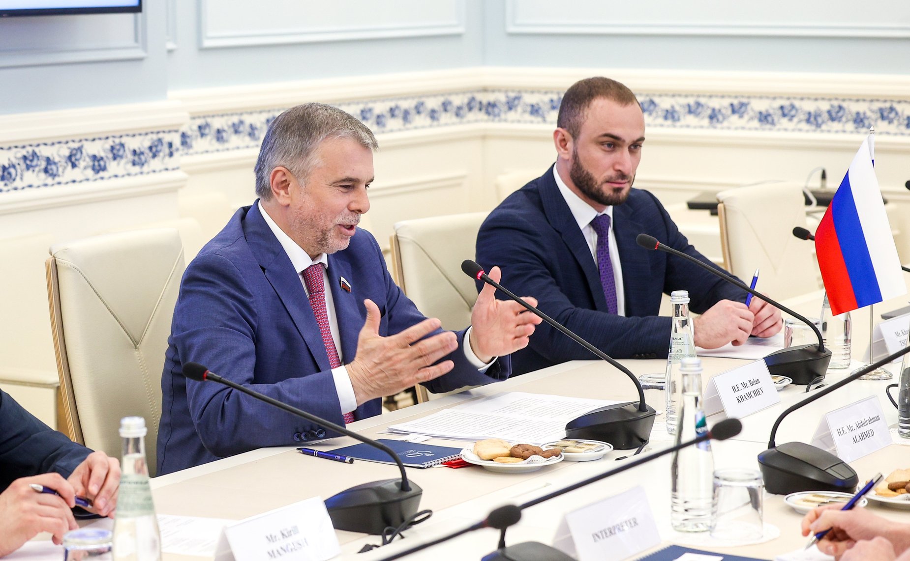 Встреча Белана Хамчиева с Консультативным советом Королевства Саудовская Аравия с Чрезвычайным и Полномочным Послом Королевства Саудовская Аравия в Российской Федерации