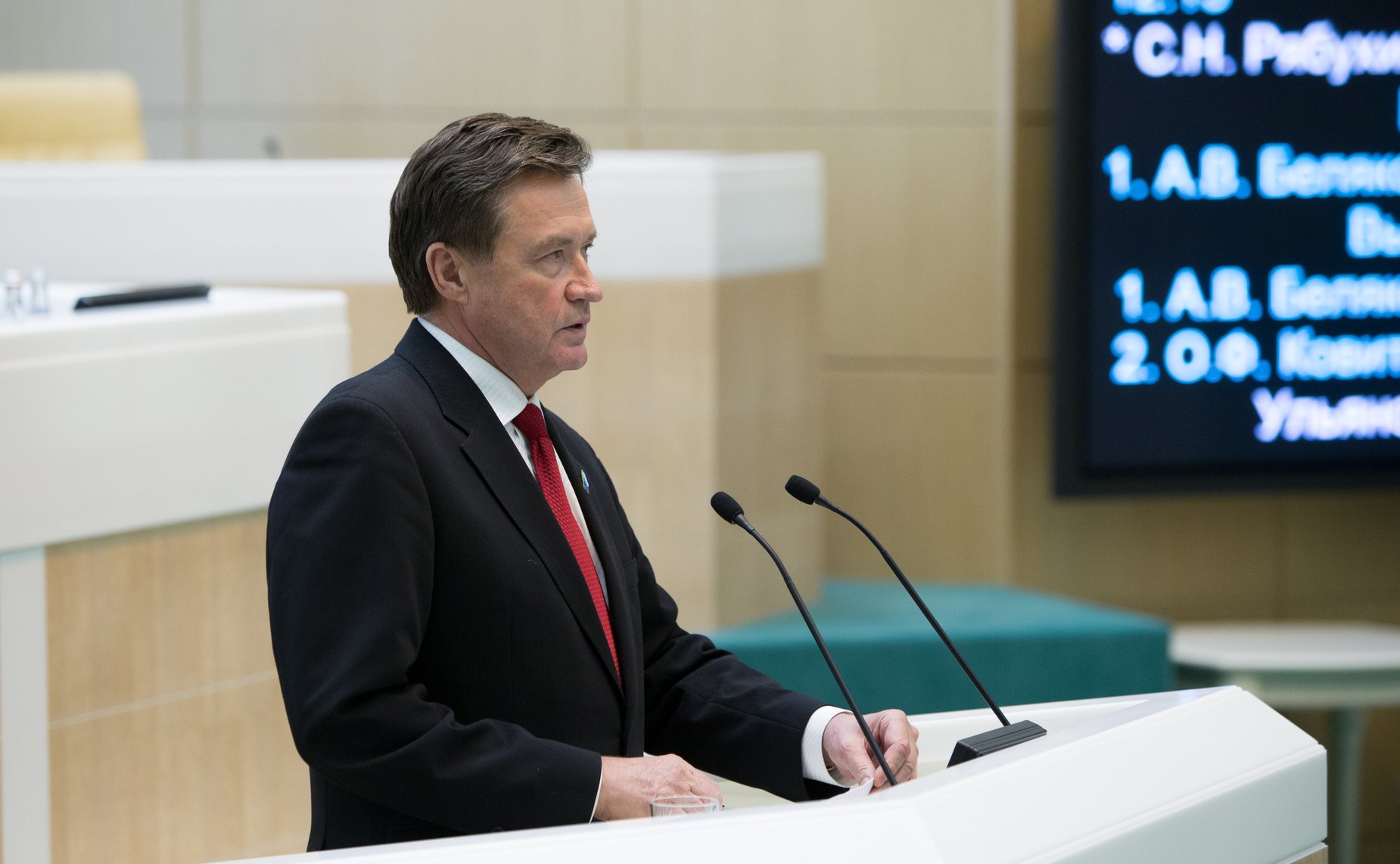 Рябухин 383-е заседание Совета Федерации