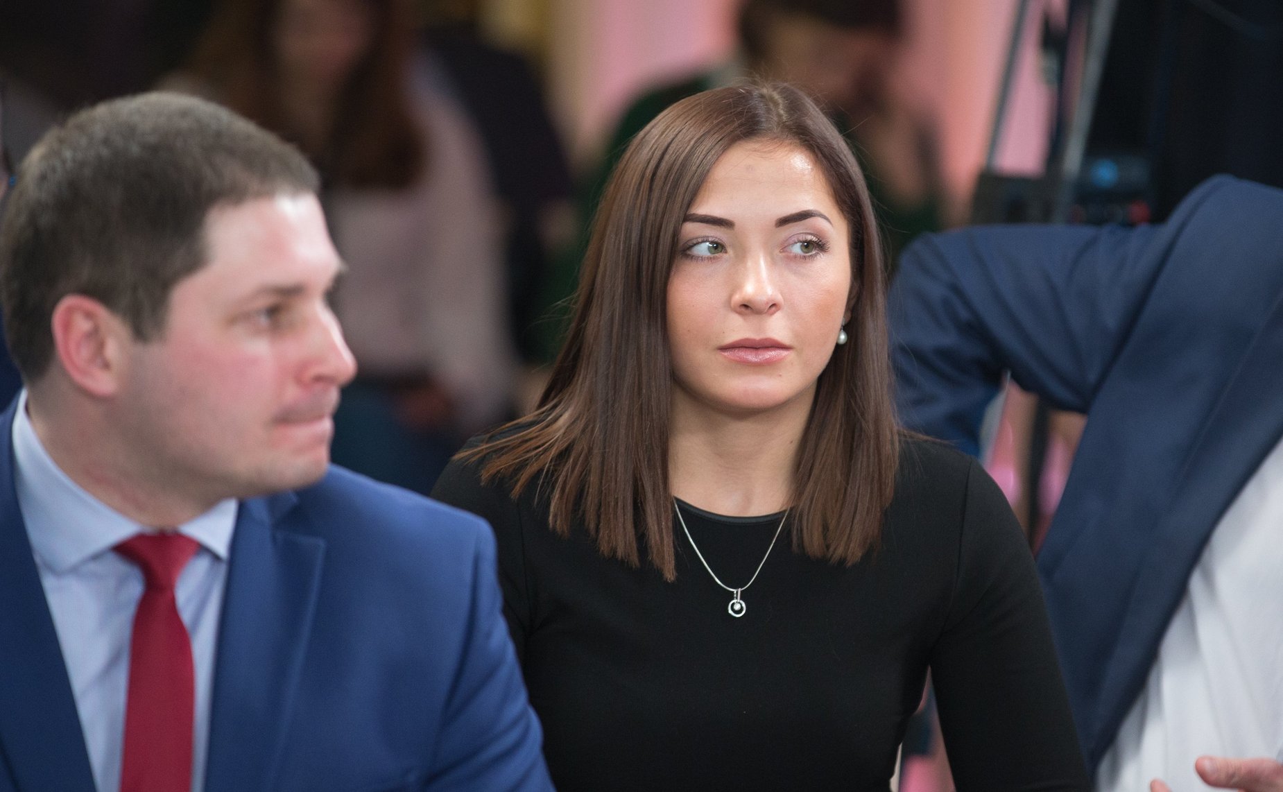 Члены палаты молодых законодателей на встрече с Председателем СФ В. Матвиенко