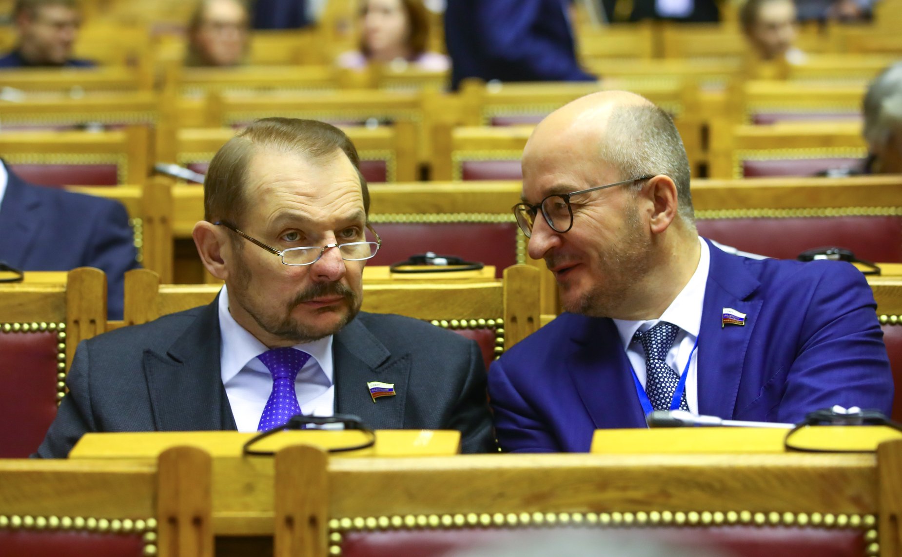 Сергей Белоусов и Олег Цепкин