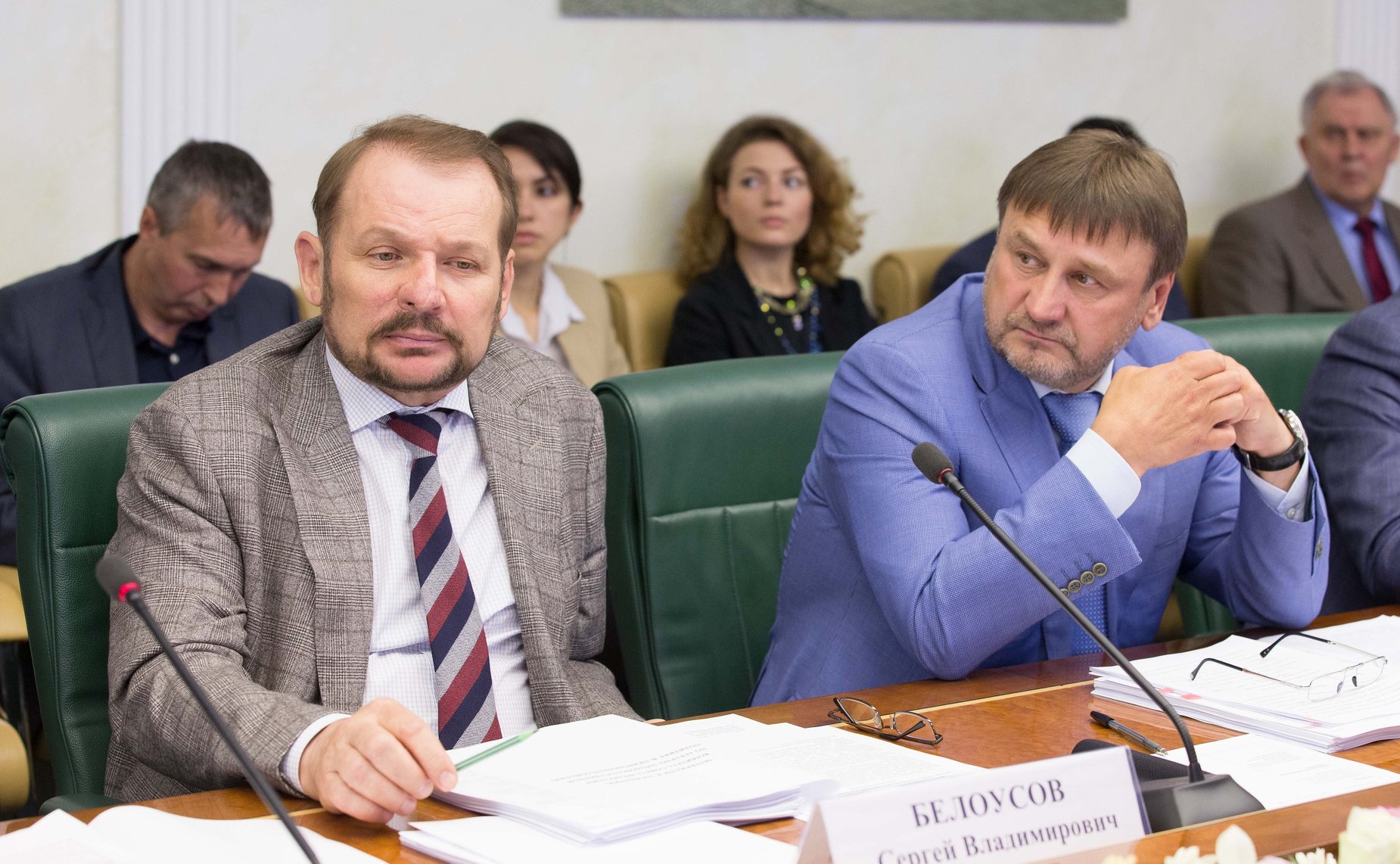 С. Белоусов и В. Лебедев