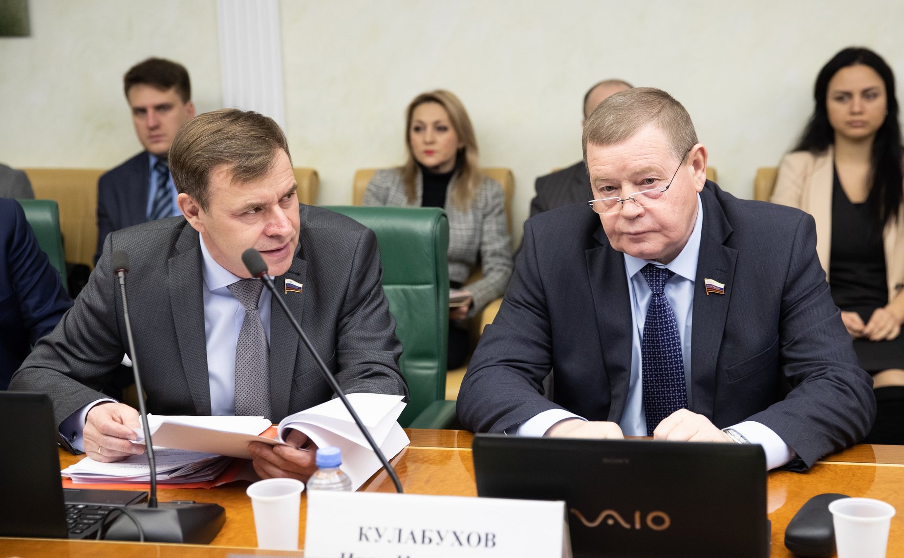 Виктор Новожилов и Иван Кулабухов