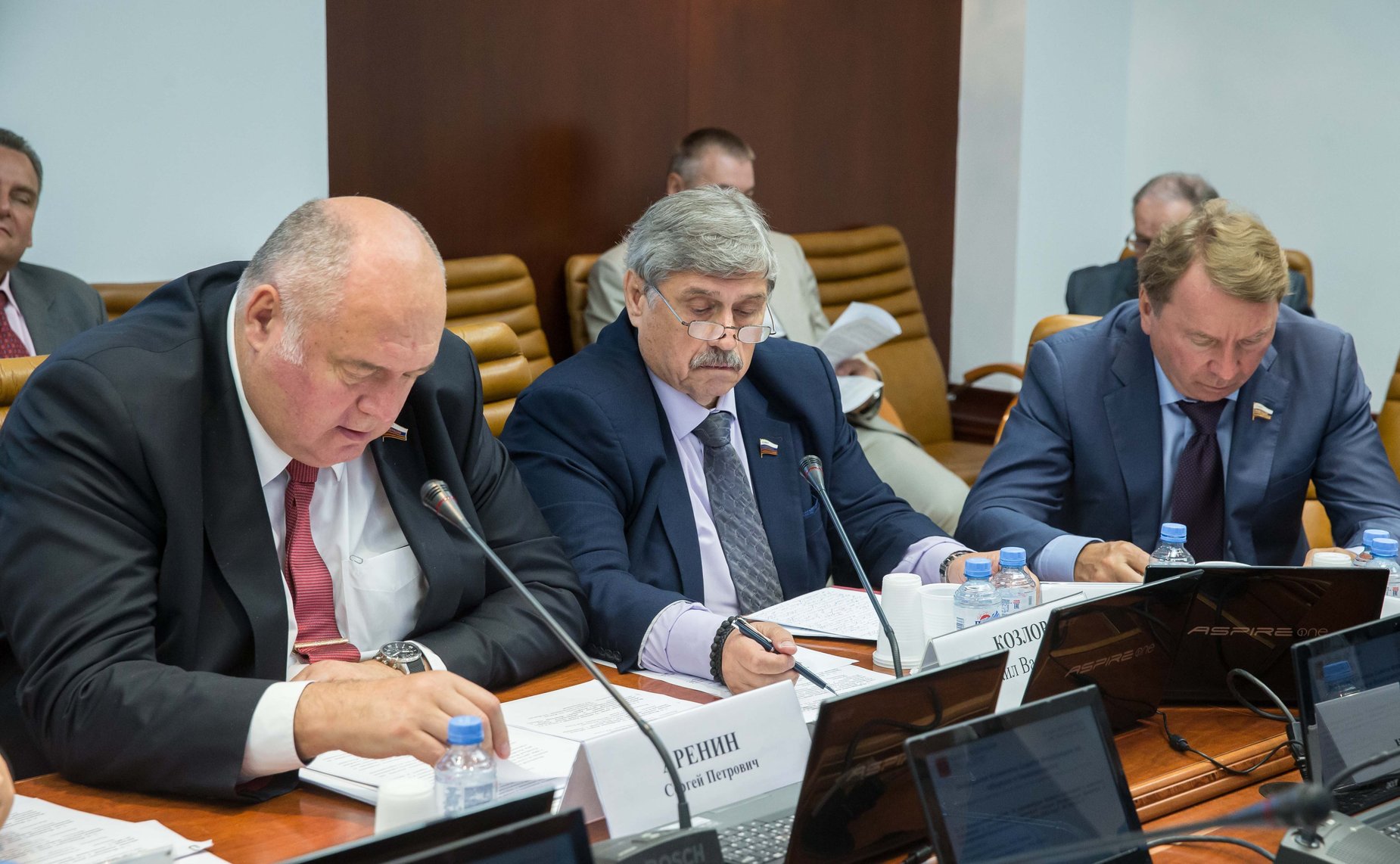 Сергей Аренин, Михаил Козлов и Владимир Кожин