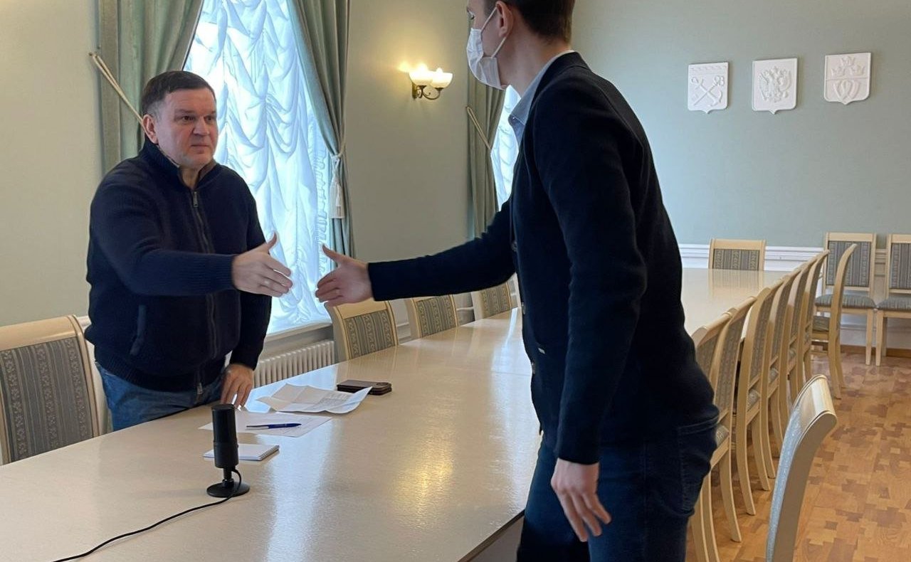 Сергей Перминов в ходе начавшейся недели работы в регионе провел 28 марта прием обращений жителей Выборгского района Ленинградской области