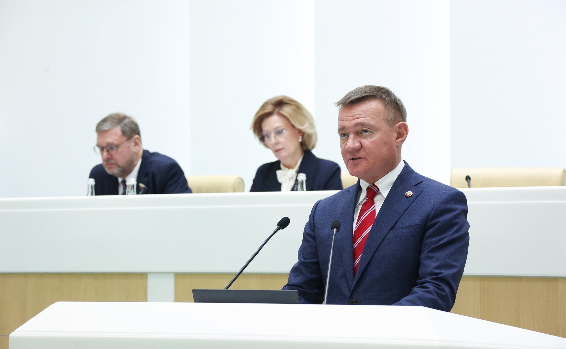 Министр транспорта Российской Федерации Роман Старовойт