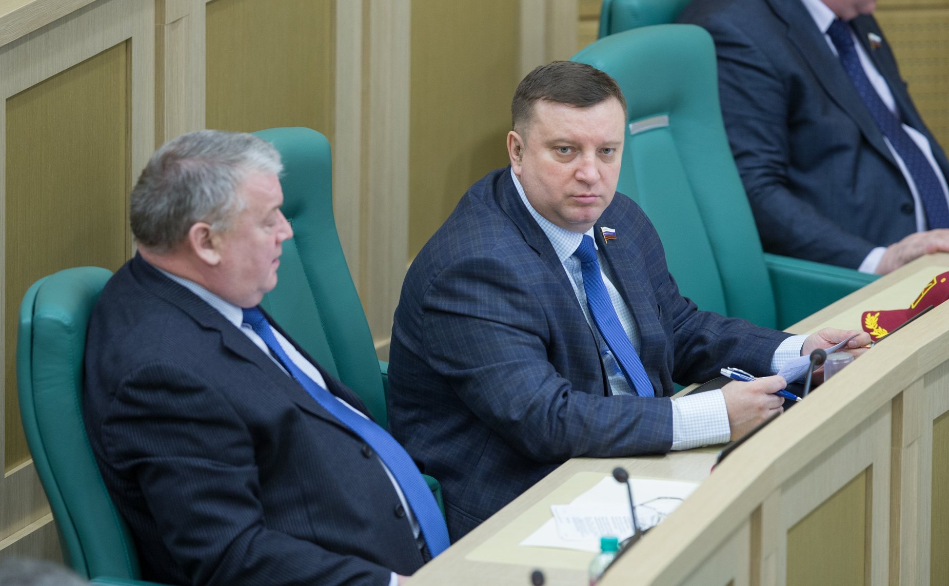 В. Кондратьев на 387-м заседании СФ