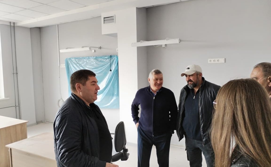 Сергей Михайлов совместно с депутатом регионального парламента Сергеем Корольковым посетили «Центр развития ребенка – детский сад № 22» в Чите