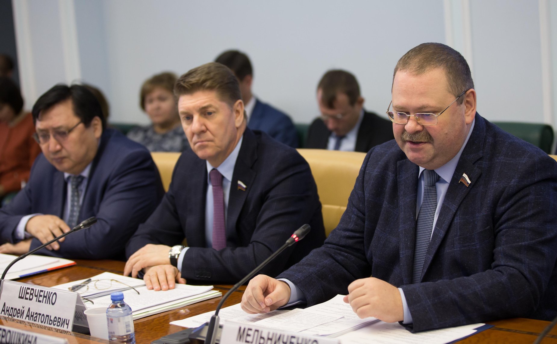 Александр Акимов, Андрей Шевченко и Олег Мельниченко