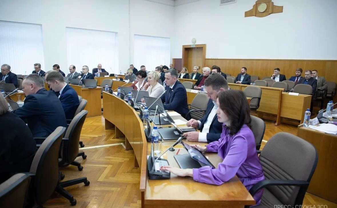 Заседание Законодательного Собрания Вологодской области