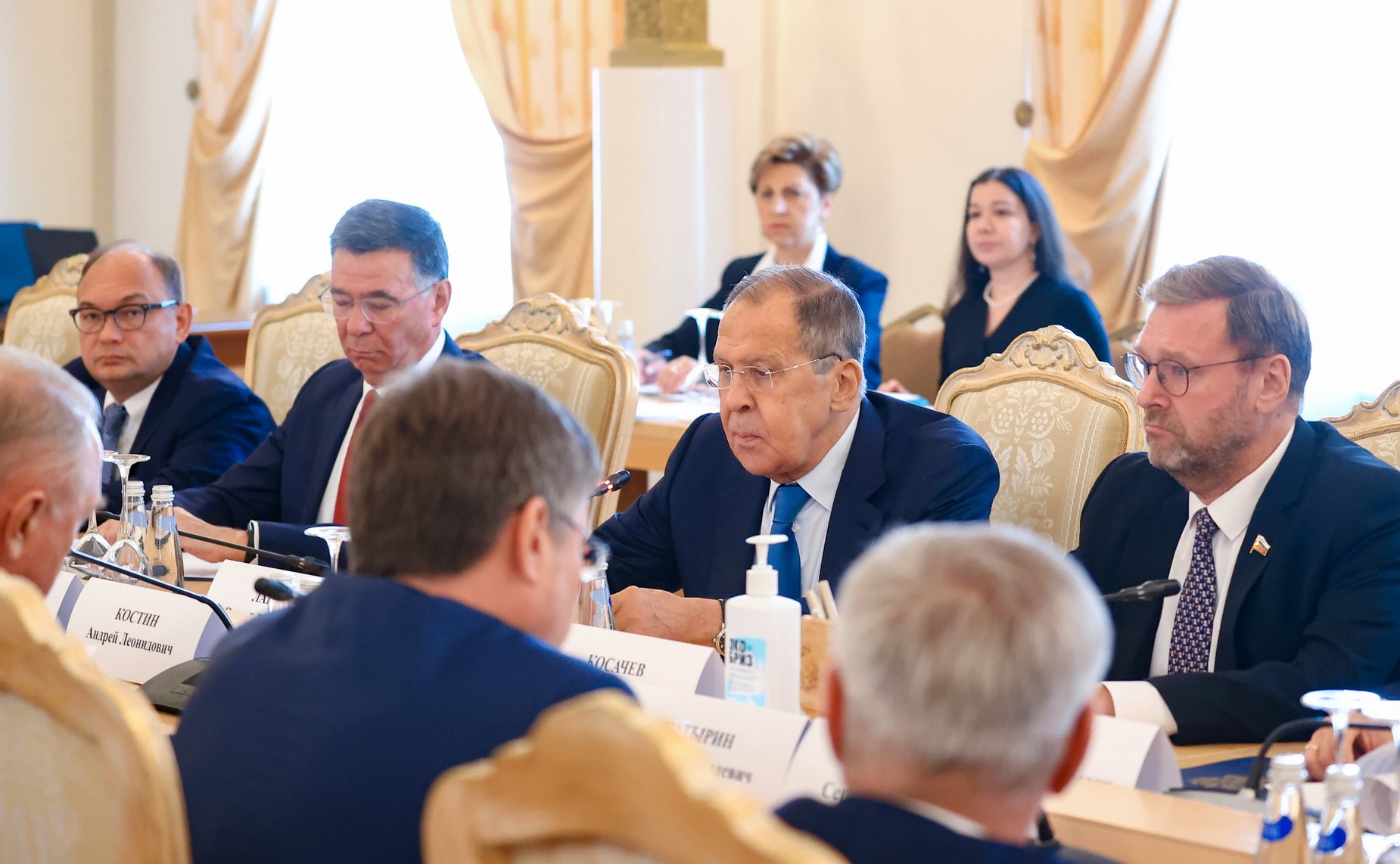 Константин Косачев принял участие в заседании Делового совета при Министре иностранных дел Российской Федерации