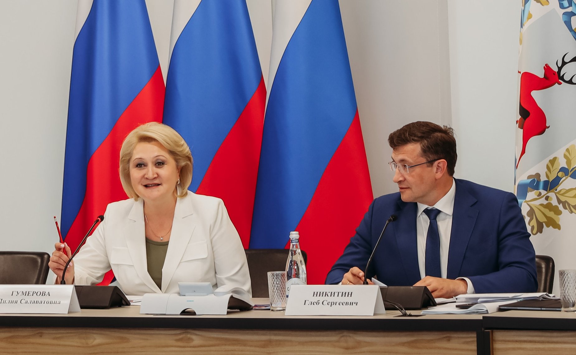 Лилия Гумерова провела в Нижнем Новгороде выездное заседание возглавляемого ею Экспертного совета при Совете при Президенте РФ по реализации государственной демографической и семейной политики