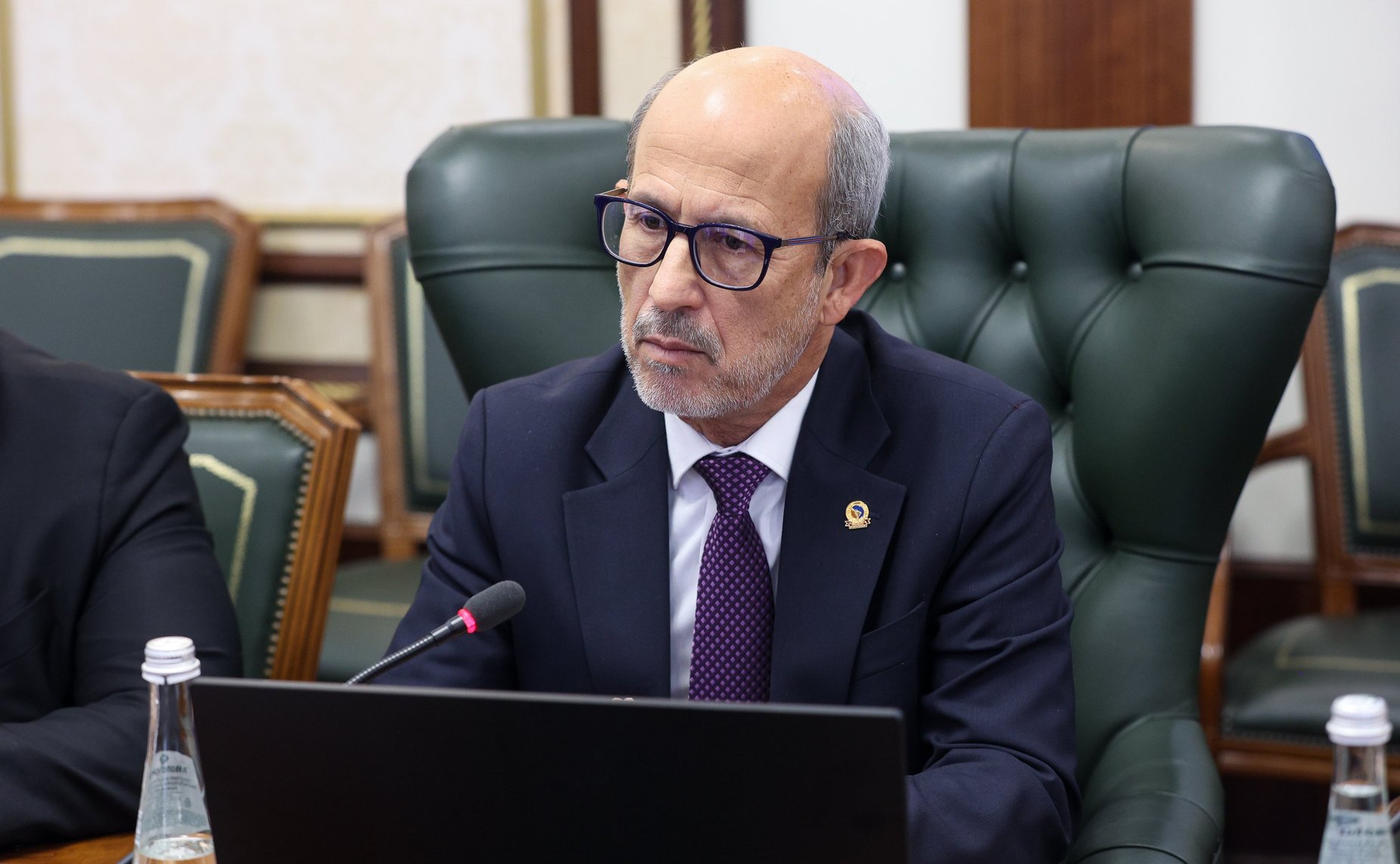 Встреча председателя Комитета Совета Федерации по международным делам Григория Карасина с Председателем Парламента стран Латинской Америки и Карибского бассейна Роландо Мигелем Гонсалесом Патрисио