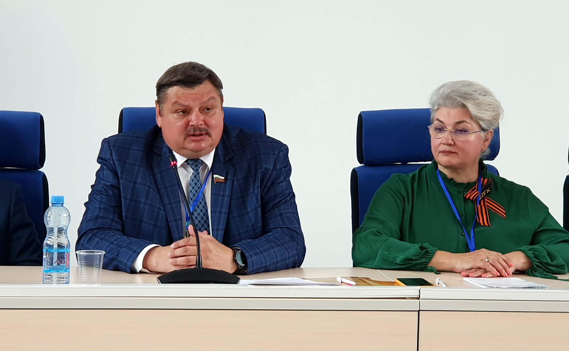 Сергей Колбин принял участие во Всероссийском Образовательном форуме «Георгиевская лента как связующая нить поколений»