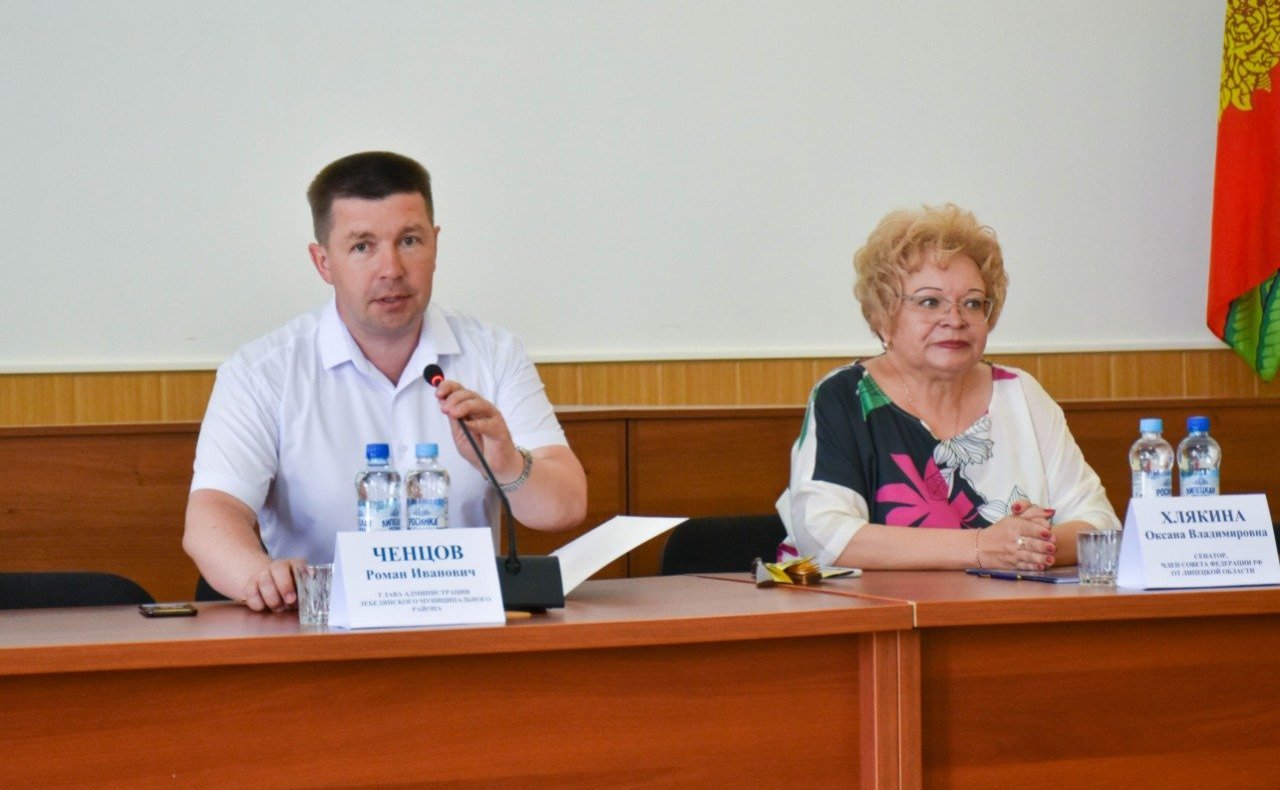 Оксана Хлякина в ходе работы в регионе посетила Лебедянский район Липецкой области