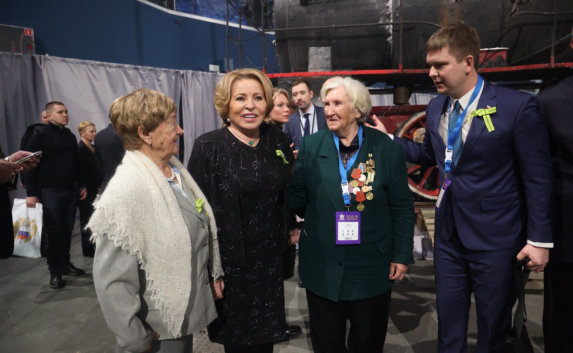 Председатель Совета Федерации Валентина Матвиенко посетила концерт-реквием, посвящённый 80-летию полного освобождения Ленинграда от фашистской блокады