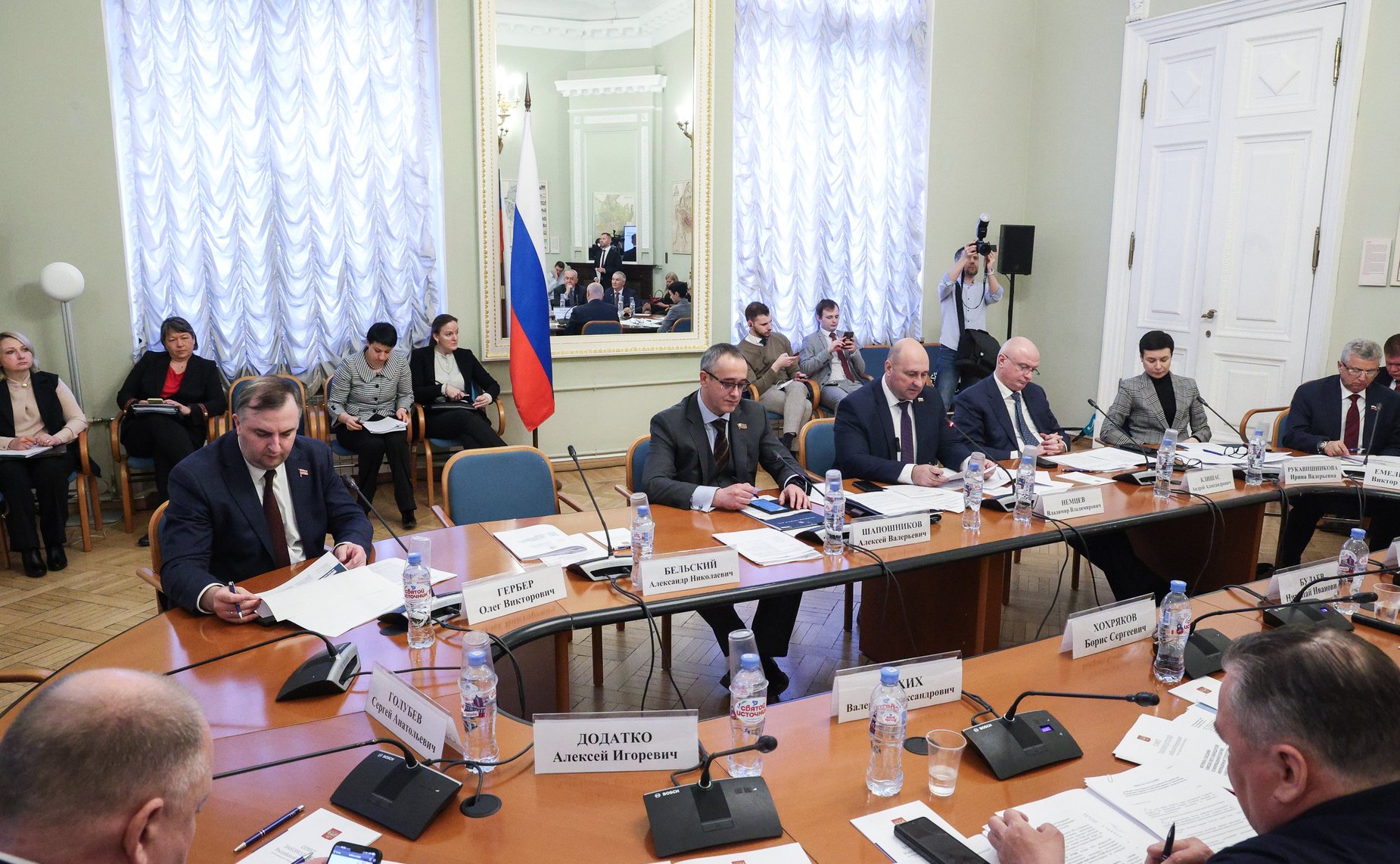 Заседание комиссии Совета законодателей РФ по координации законотворческой деятельности и мониторингу законодательства