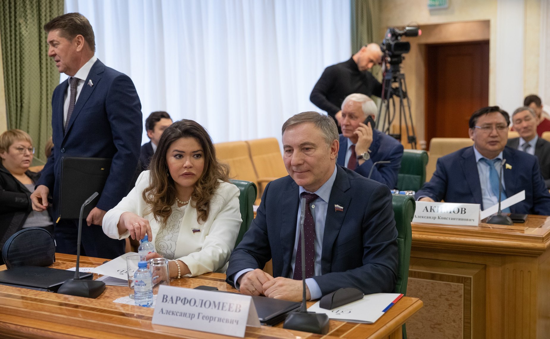 Оксана Бурико и Александр Варфоломеев