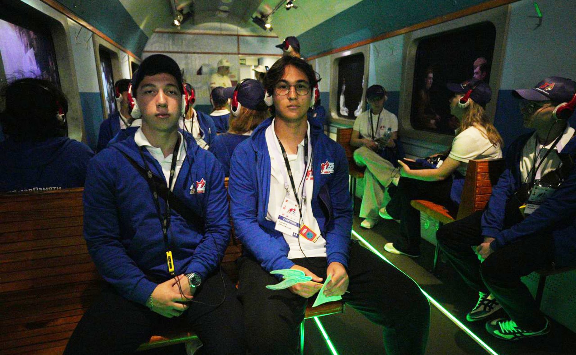 Торжественная встреча участников проекта «Поезд памяти» (фото Фонд «Культурное пространство»)