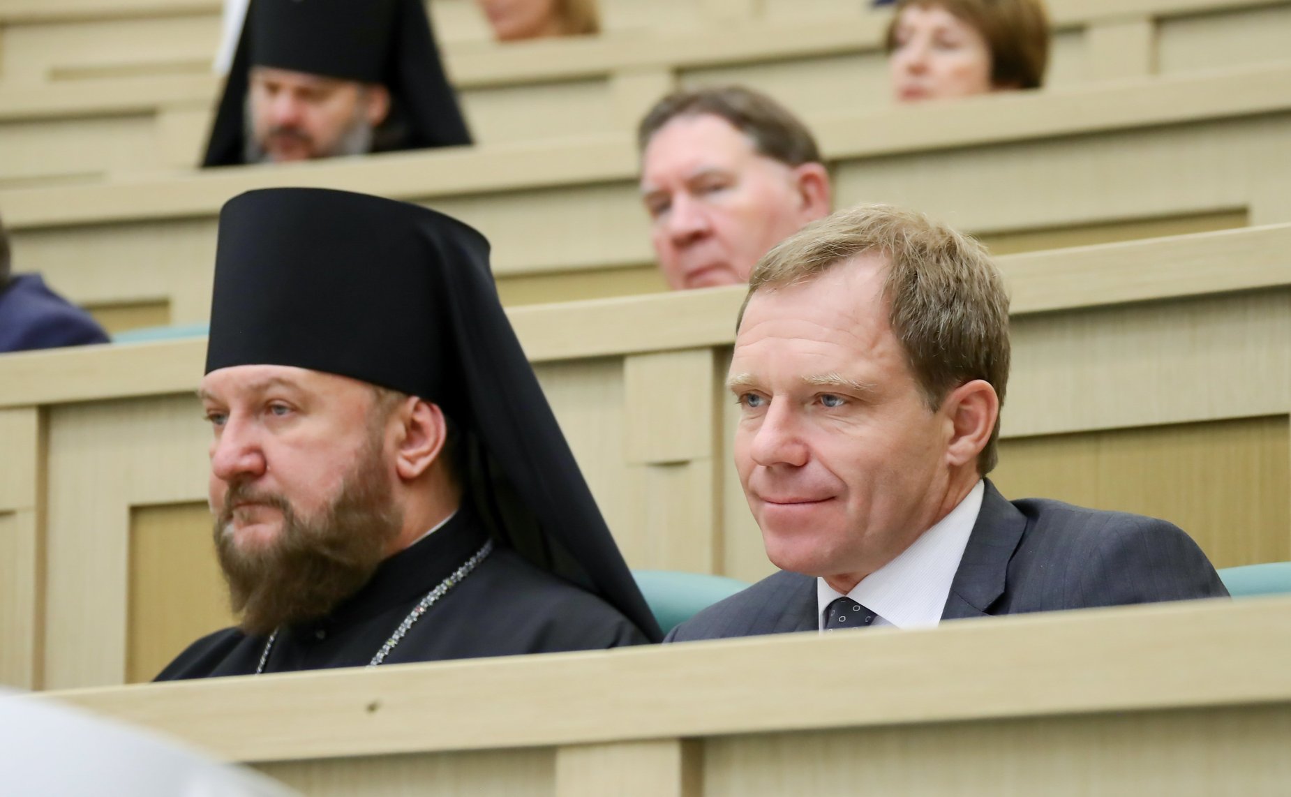 Пленарное заседание VIII Рождественских парламентских встреч в рамках XXVIII Международных Рождественских образовательных чтений «Великая Победа: наследие и наследники»