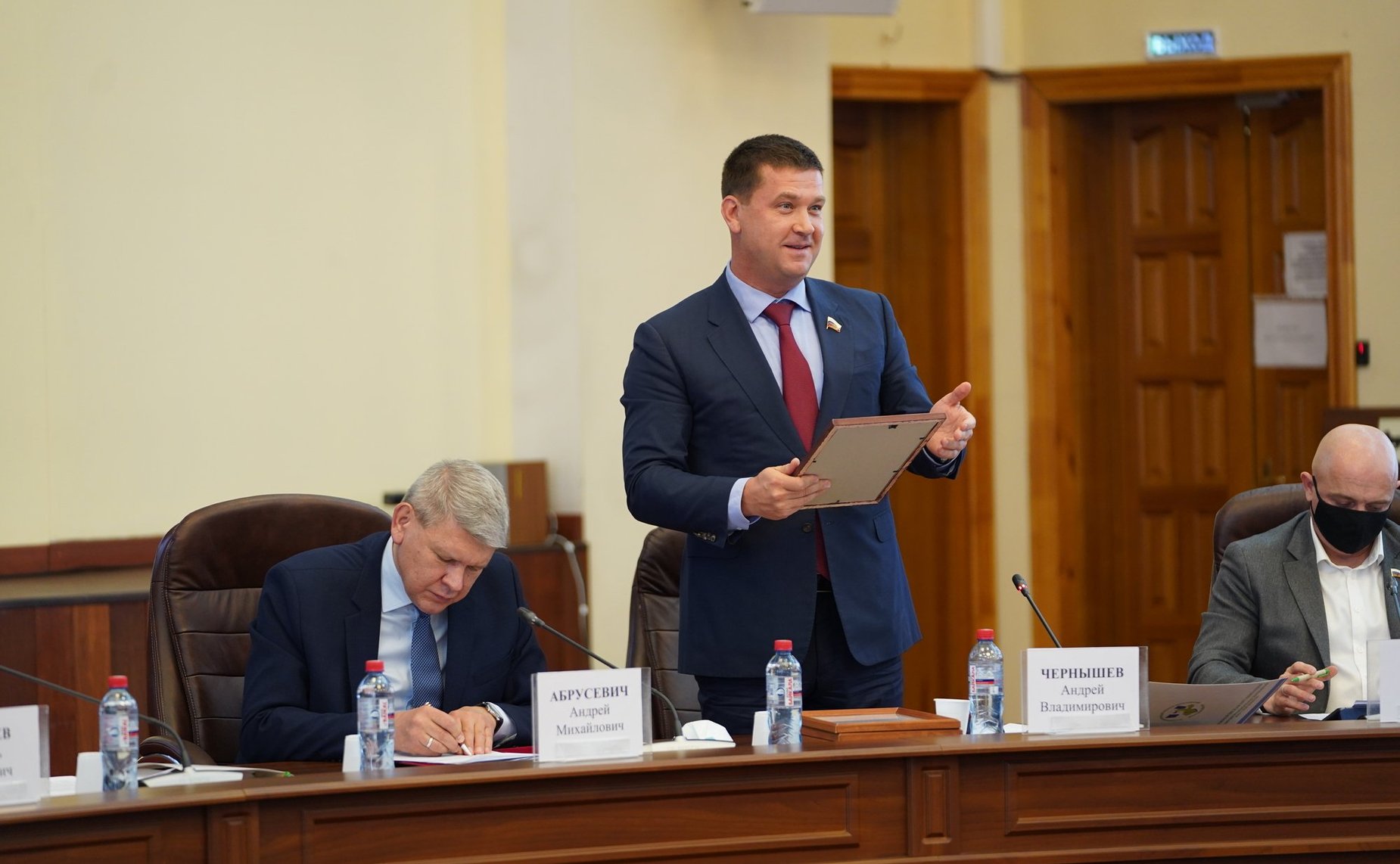 Андрей Чернышев принял участие в общем собрании членов Ассоциации муниципальных образований Иркутской области