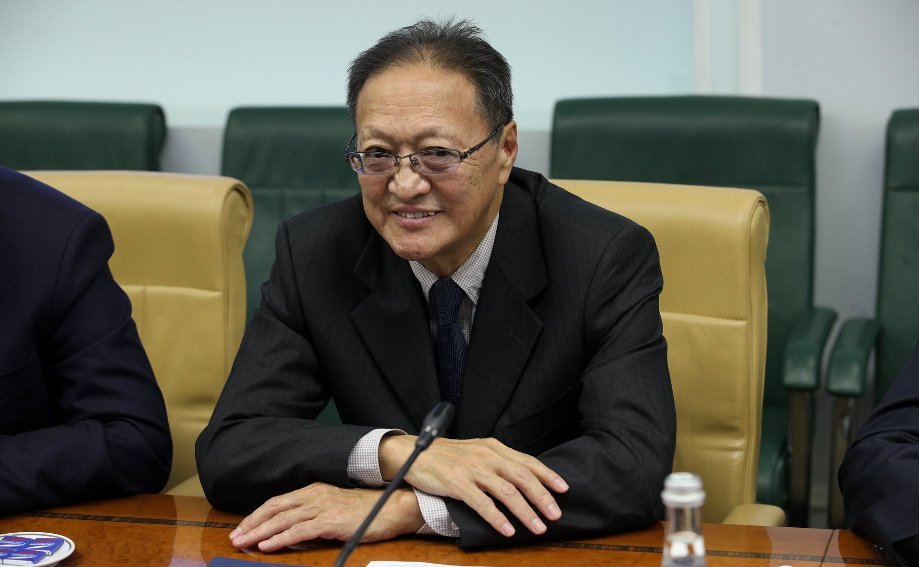 Встреча заместителя Председателя СФ Константина Косачева с членом Великого Государственного Хурала Монголии, Вице-премьером, Министром экономики и развития Монголии