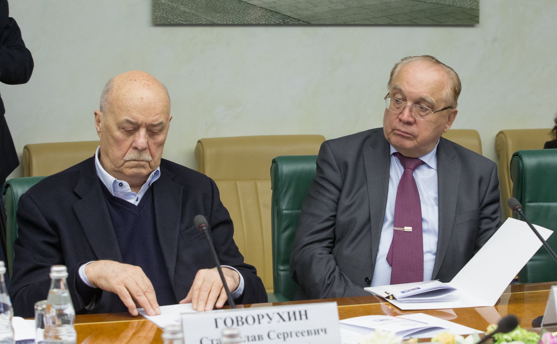 С. Говорухин и В. Садовничий