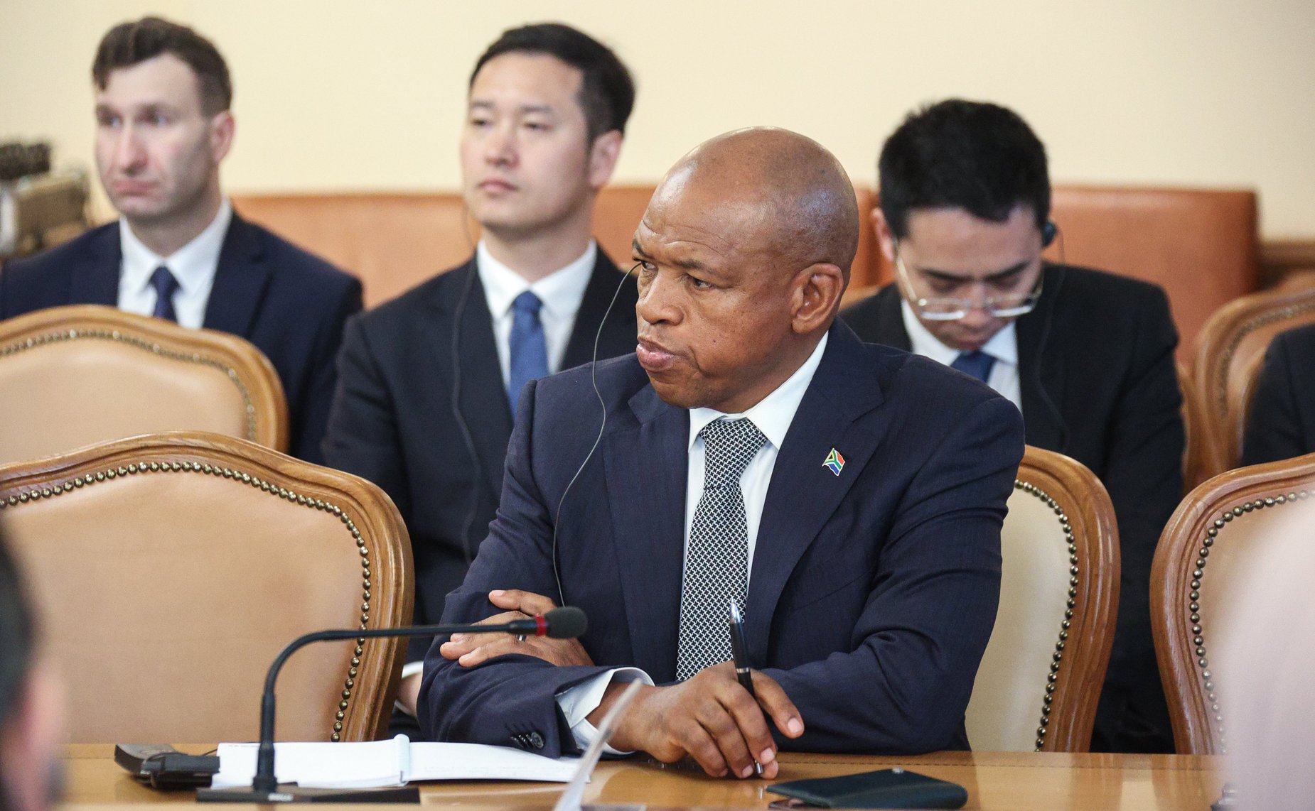 Встреча председателей комитетов по международным делам парламентов (палат парламентов) стран БРИКС с Министром иностранных дел Российской Федерации Сергеем Лавровым