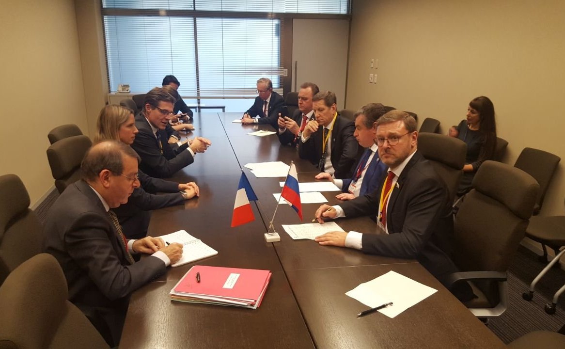 Рабочая поездка Константина Косачева в Японию