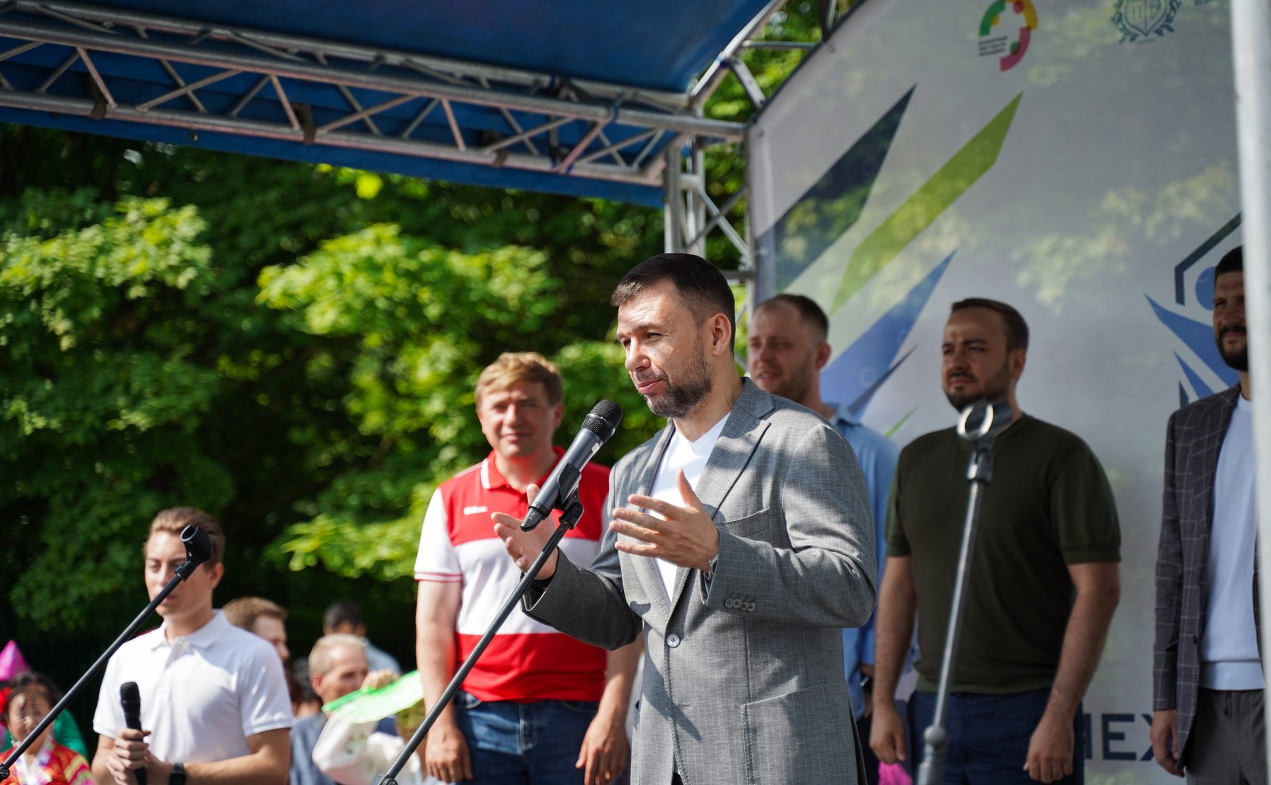 Глава Донецкой Народной Республики Денис Пушилин