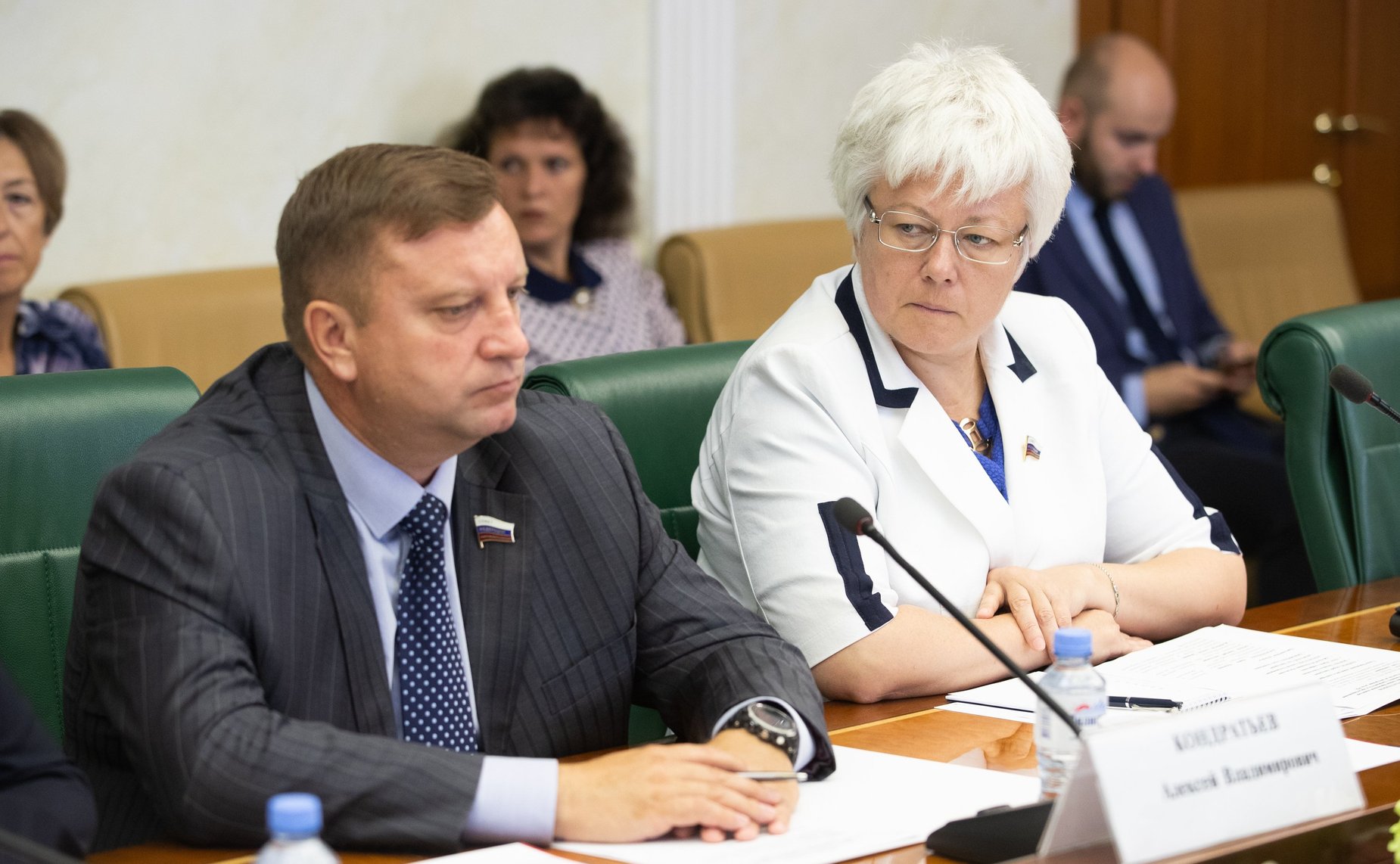 А. Кондратьев и О. Тимофеева