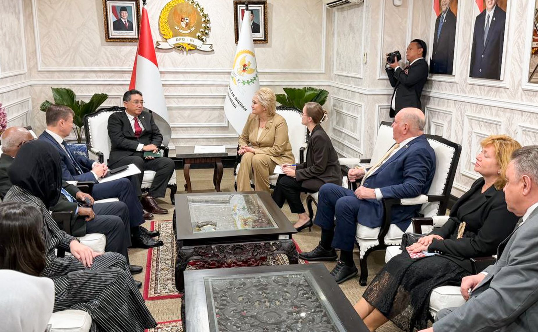 В рамках визита в Республику Индонезия делегация Совета Федерации провела ряд встреч