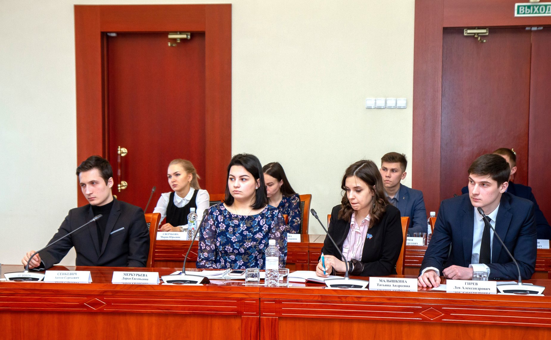 Заседание Дискуссионного клуба при Молодежном парламенте Вологодской области