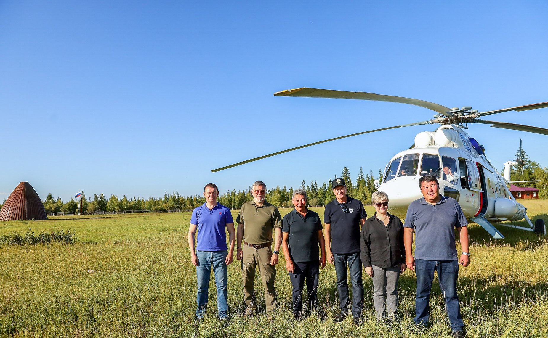 Сенаторы РФ в рамках выездного совещания Комитета СФ по федеративному устройству, региональной политике, местному самоуправлению и делам Севера посетили Национальный парк Ленские столбы