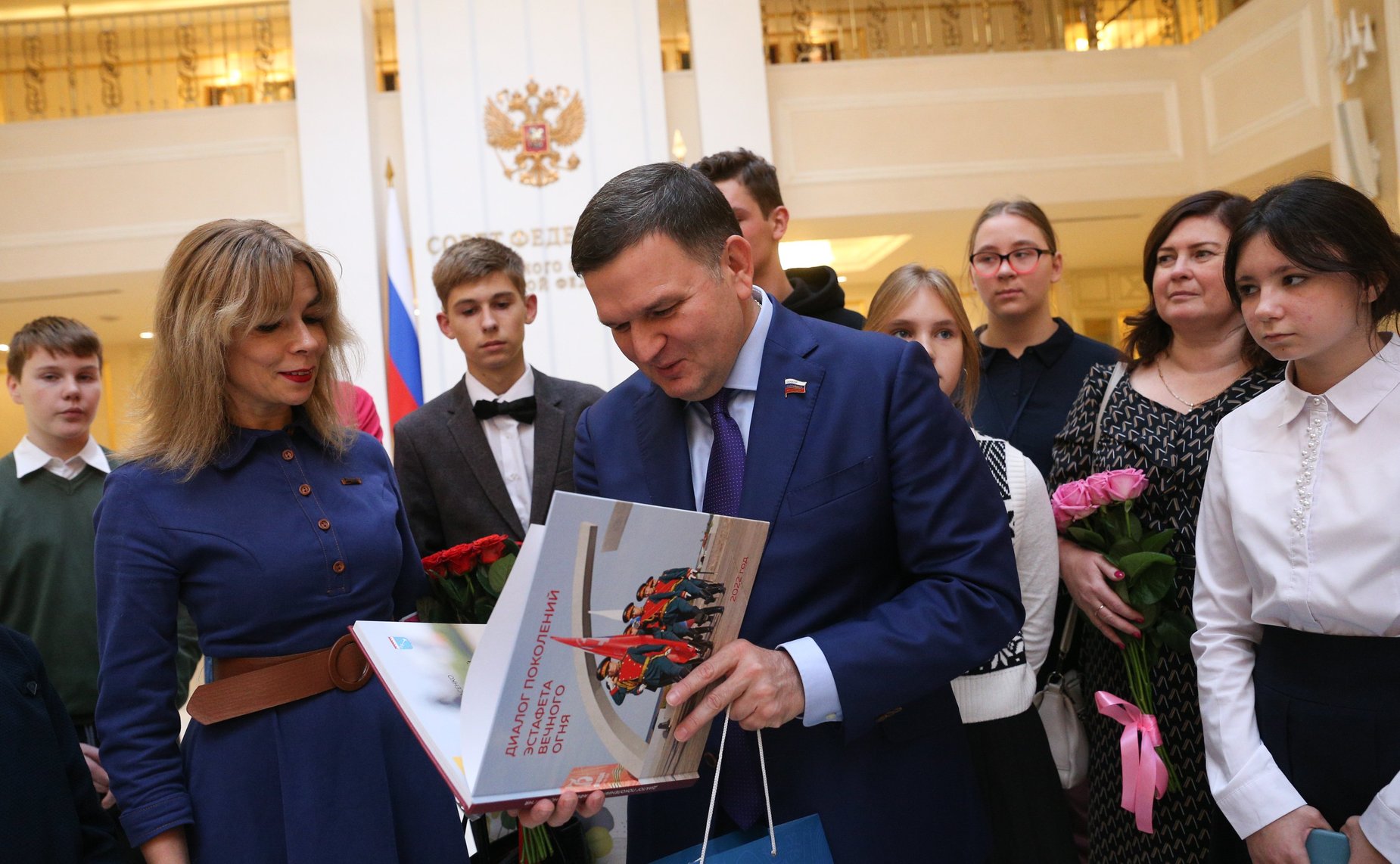 Экскурсия по зданию СФ для Ленинградского областного отделения Российского детского фонда