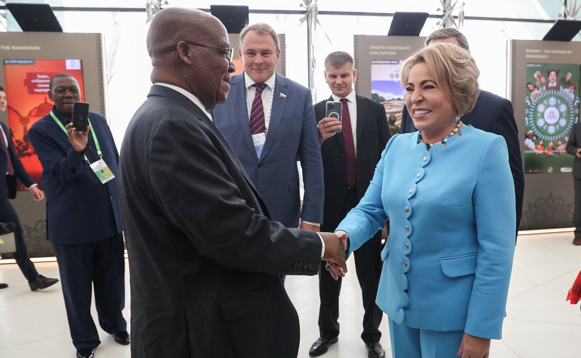 Рабочий визит делегации Федерального Собрания РФ во главе с Председателем Совета Федерации Валентиной Матвиенко в Индию