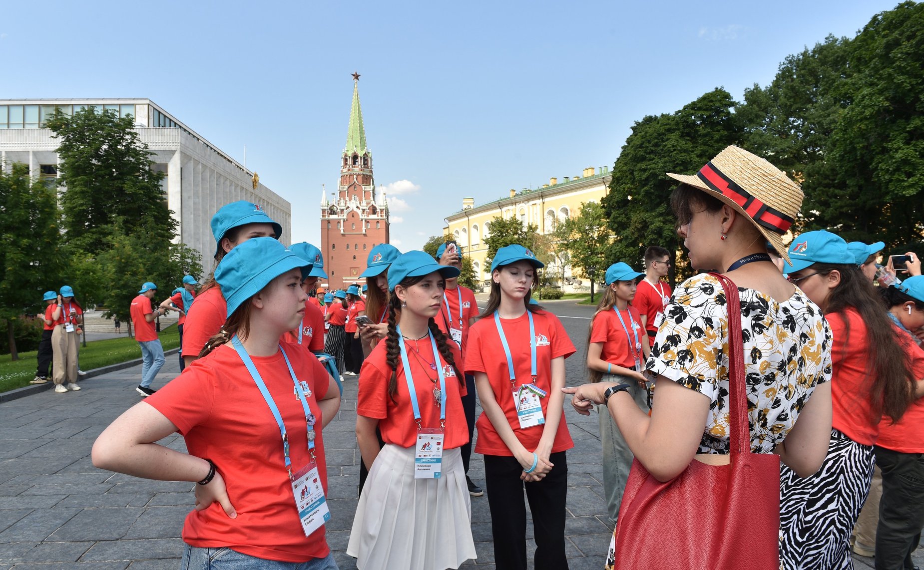 Участники культурно-образовательного проекта «Поезд Памяти» находятся в Городе-герое Москве