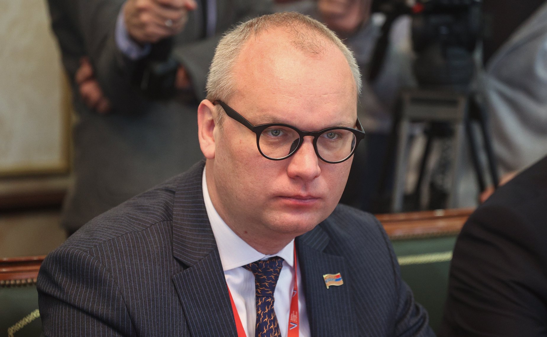 Заместитель Председателя Совета Федерации Константин Косачев провел встречу с группой международных наблюдателей на выборах Президента Российской Федерации от Межпарламентской Ассамблеи государств-участников Содружества Независимых Государств (МПА СНГ)
