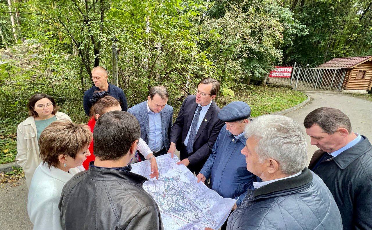 Анатолий Артамонов в рамках рабочей поездки посетил Кисловодск