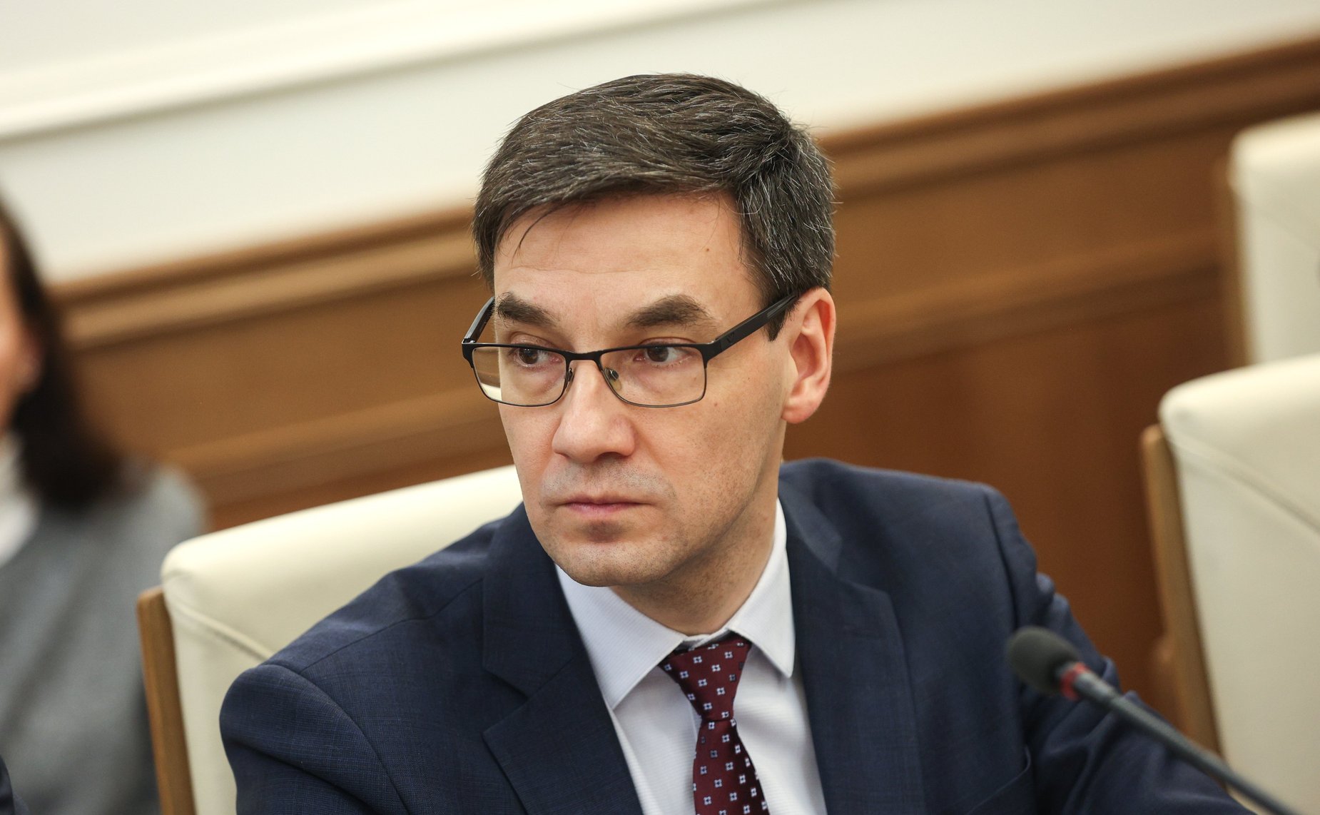 Встреча председателя Комитета Совета Федерации по обороне и безопасности Владимира Булавина и председателя Комитета Совета Федерации по международным делам Григория Карасина с Председателем Верховного Совета Приднестровской Молдавской Республики