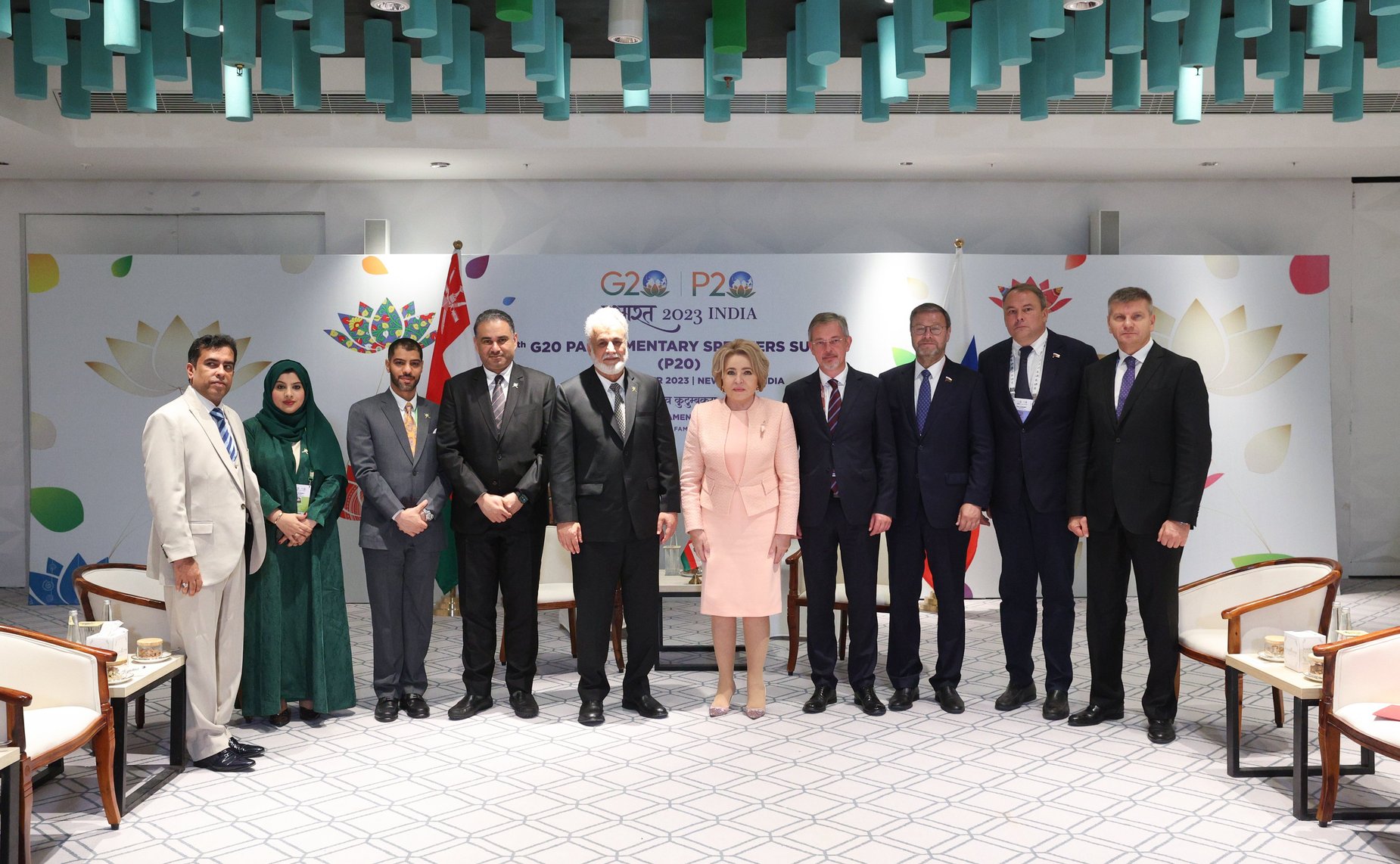 Председатель Совета Федерации Валентина Матвиенко провела переговоры с Председателем Государственного Совета Султаната Оман Абдельмаликом Бен Абдаллой Аль-Халили