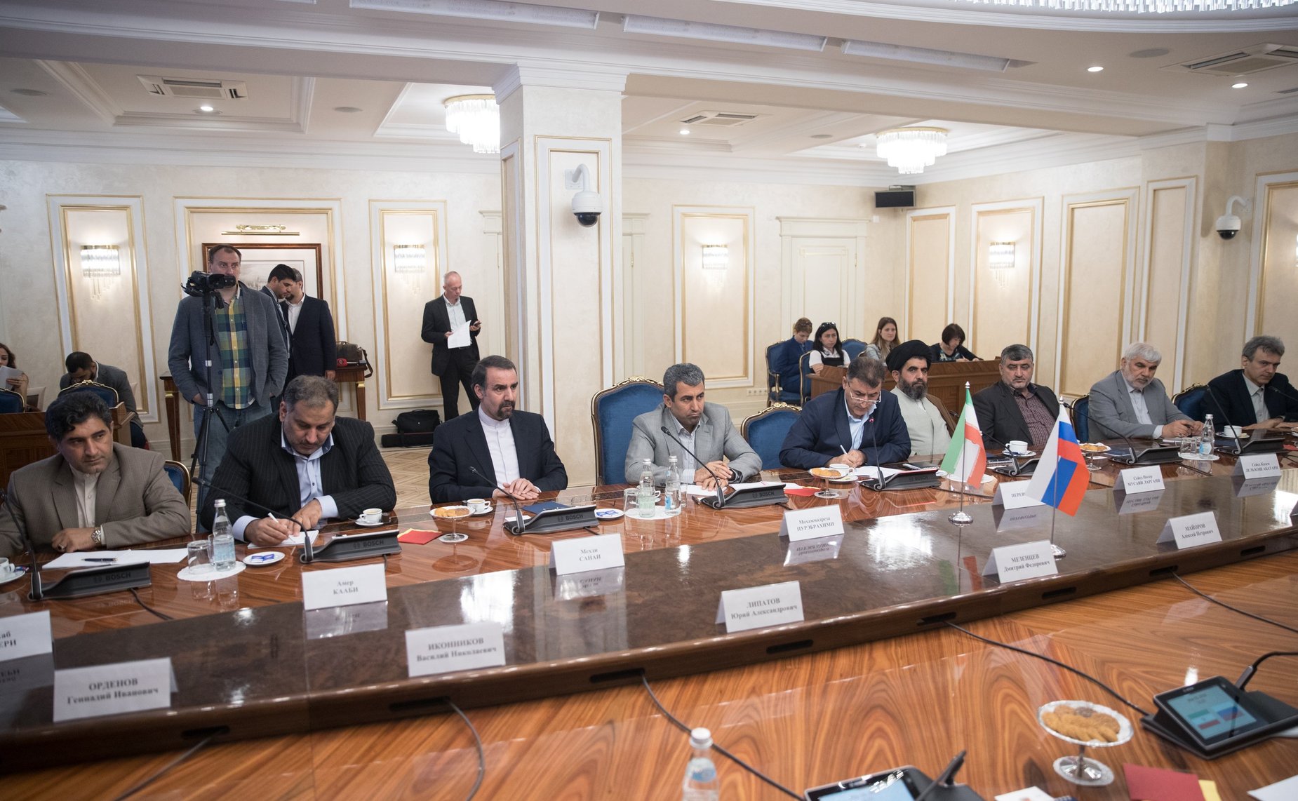 Встреча Д. Мезенцева с председателем Комиссии по делам экономики Собрания исламского совета Исламской Республики Иран М. Пурэбрахими