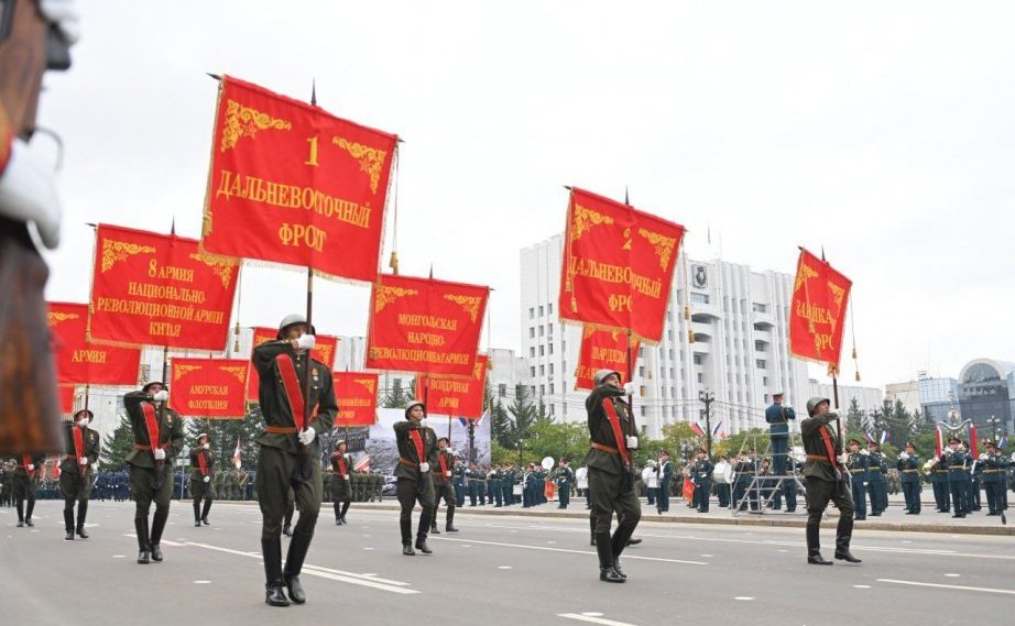 В Хабаровском крае прошли торжественные мероприятия, посвященные годовщине окончания Второй мировой войны